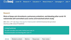 疫情放開(kāi)后，新冠患者靜脈血栓栓塞癥（VTE）的防治需高度關(guān)注！